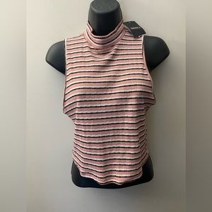 NWT Forever 21, ORNG/NAVY Striped Tank, M. Winter Sale